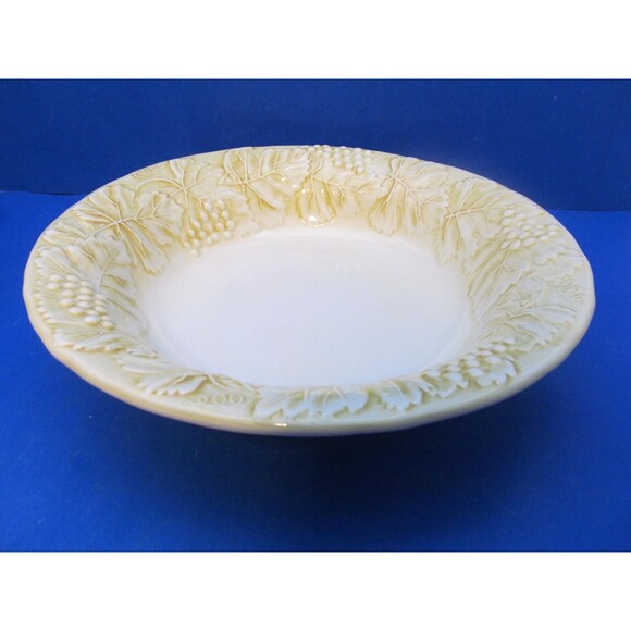 Williams Sonoma Italy Napa Saffron 12 1/2" X 3" Large Salad Serving Bowl VGC - Picture 10 of 13